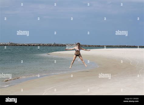Beautiful Middle Aged Bikini Woman Hi Res Stock Photography And Images Alamy