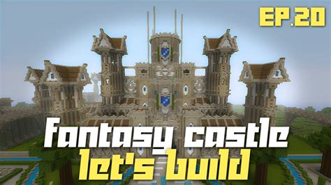 Minecraft Xbox 360 Let S Build A Fantasy Castle Ep 20 Youtube