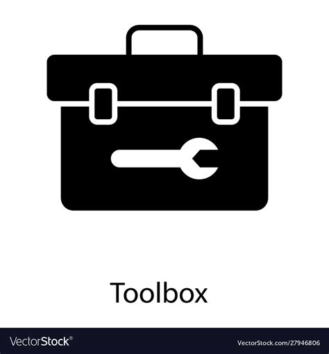 Tool box Royalty Free Vector Image - VectorStock