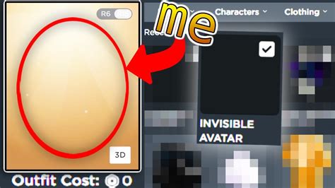 Top 99 Invisible Avatar Roblox đang Gây Sốt Trên Mạng