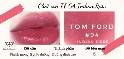 Son Tom Ford Indian Rose Màu Hồng Đất Đẹp Kiêu Kỳ Hot Hit