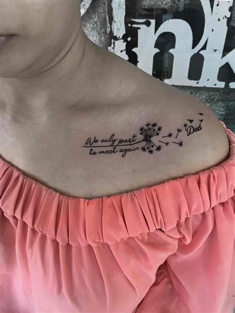We Only Part To Meet Again Tattoo