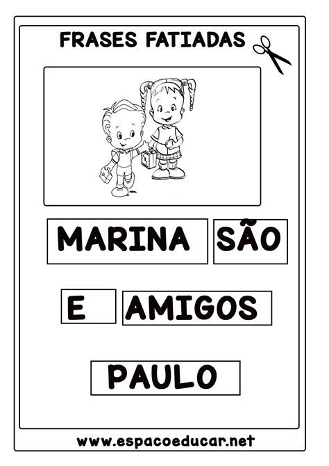 Atividade Com Frases 1 Ano - 8