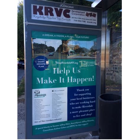 Our New Bus Shelter Ads are Up! | KRVC
