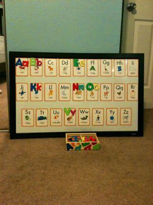 For The Love Of Learning Diy Alphabet Learning Board Alphabet Activities Alphabet Preschool