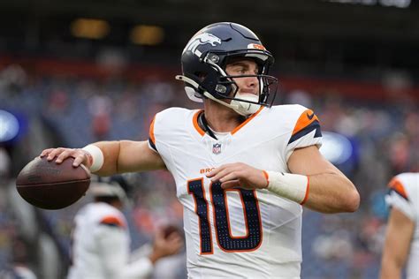 Rookie Bo Nix Wins Broncos Starting Qb Job Over Jarrett Stidham And