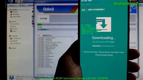 How To Flash ROM Samsung Galaxy A30 SM A305YN YouTube