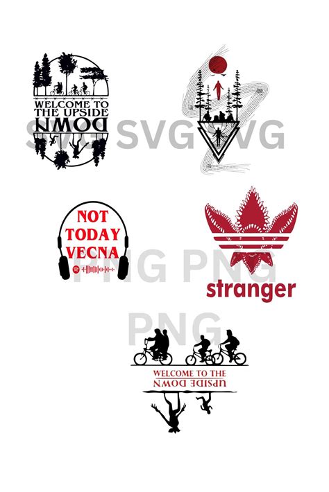Stranger Things Svg Bundle, Cricut Svg, Png, Cut File for Cricut