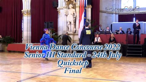 Vienna Dance Concourse Senior Iii Standard Quickstep Wdsf