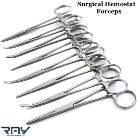 STAINLESS STEEL HEMOSTATIC Clamp Forceps Surgical Hemostatic Forceps 12