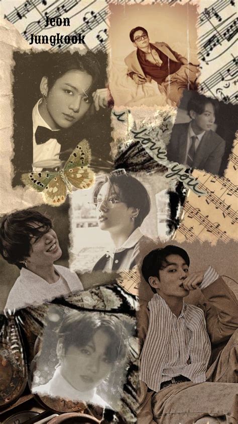 Vintage BTS Wallpaper Shuffles By Sandia 2603