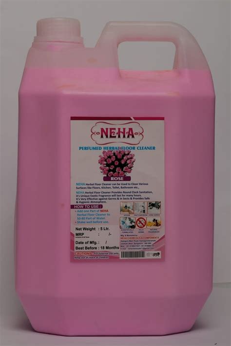 Neha Rose Perfumed Herbal Floor Cleaner At Rs Can Floor Cleaner