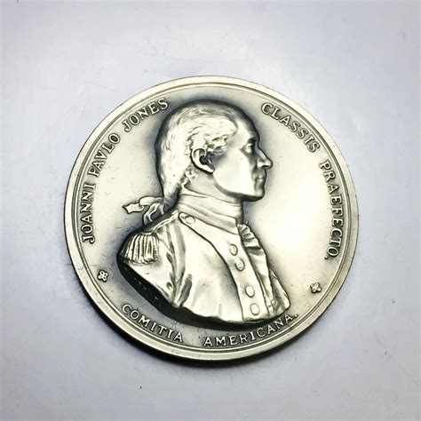 John Paul Jones*America's First Medals*Uncirculated Pewter | Property Room