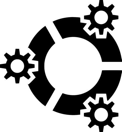 svg system  operating gear  svg image icon svg silh