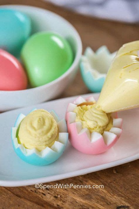 These Adorable Deviled Egg Chicks Are A Fun Easter Recipe And A Cute Twist On Classic Deviled