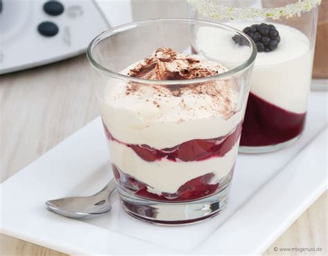 Mascarpone Dessert Mit Kirschen Tee Rezepte Sommer