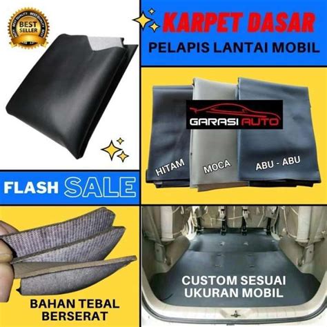 Jual Karpet Dasar Peredam Lantai Mobil Suzuki Aerio Kulit Tebal