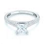 Pav Diamond Engagement Ring 103089 Seattle Bellevue Joseph Jewelry