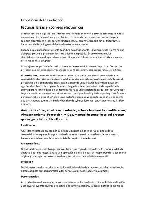 Que Es Factico 1