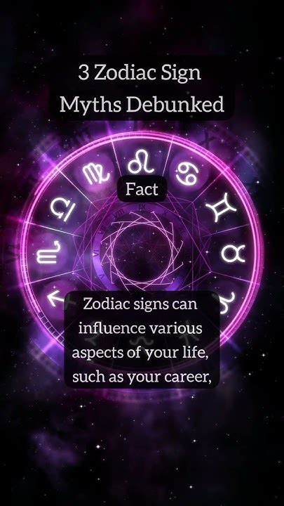 3 Zodiac Sign Myths Debunked Youtube