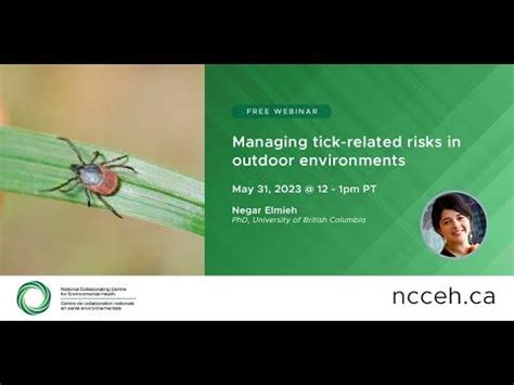Managing tick-related risks in outdoor environments | National ...
