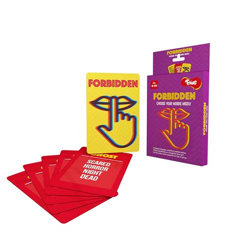 Buy Toiing Forbidden Word Guessing Card Game For Kids Develops