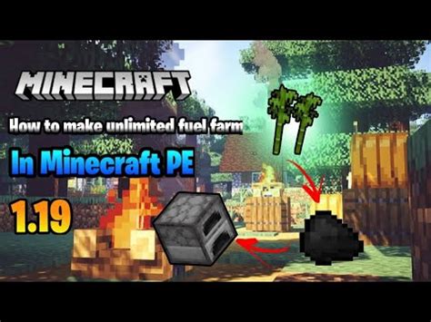 How To Make An Unlimited Fuel Farm In Minecraft PE 1 19 YouTube