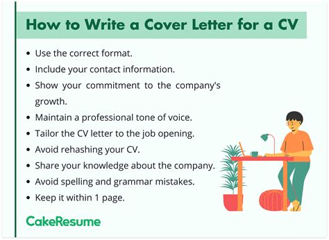 A Comprehensive Cover Letter for CV Guide w/ Examples & Templates | Cake