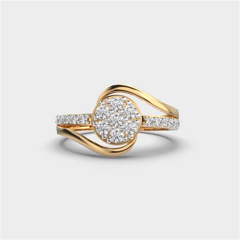 Swirls Of Serenity Diamond Ring | Jewelbox