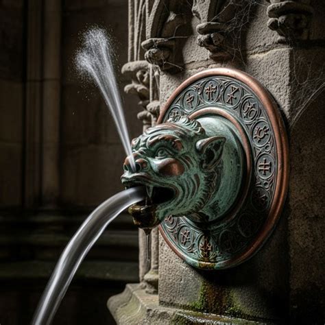 gargoyle water spout image gargoyle copper spout