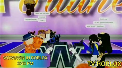 Tv Roblox Maraming Salamat Robloxians Promo Wowowin In Roblox Youtube