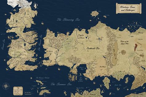 🔥 [90+] Game of Thrones Map Wallpapers | WallpaperSafari