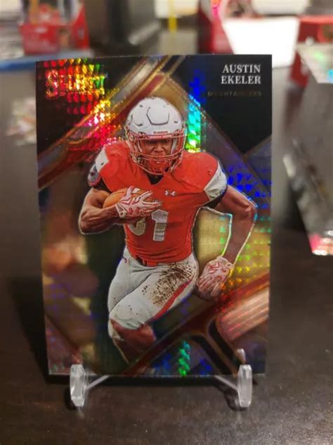 2023 PANINI SELECT Football Austin Ekeler Field Level Hyper Prizm