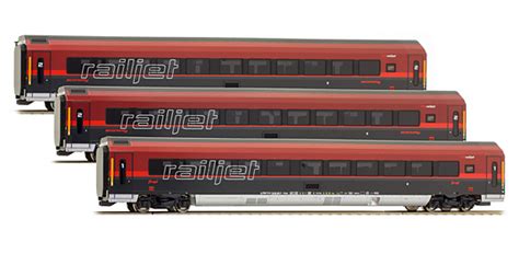 Roco Railjet Wagen Sets H Modellbahn Katalog