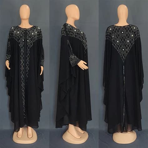 Modest Fashion Women Islamic Clothing Robe Dress Long Elegant Open