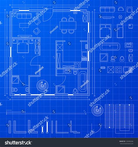 Floor Plan Blueprint Symbols