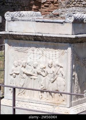 Ancient Marble Sarcophagi From The Roman Period Of The Rd Century Bc