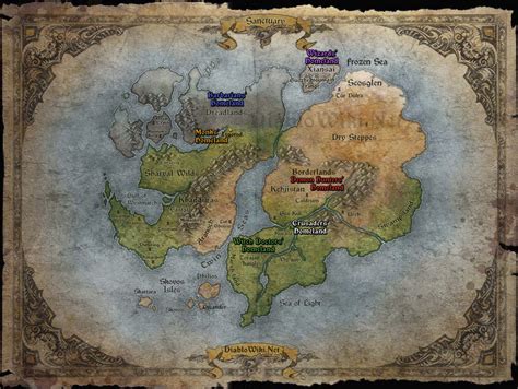 Full Map Of Diablo 4