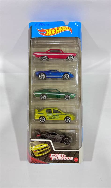 Hot Wheels Fast Furious Pack Hobbies Toys Toys Games On Carousell