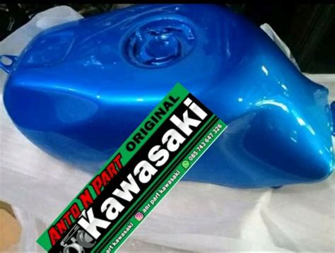 Jual Tengki Tangki Tanki Tank Ninja Rr Old ZX Biru Silver Polos