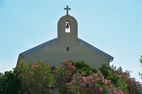 Catholic Church With Bell Tower Stock Image Image Of House Catholic