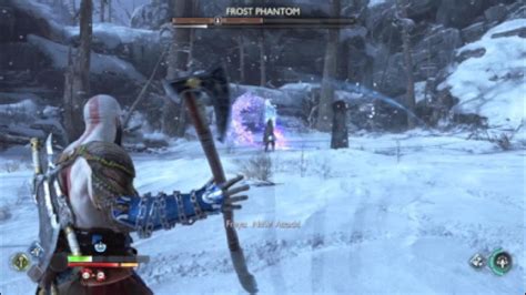 God Of War Ragnarok Frost Phantom Boss Fight Ps K Hdr No