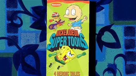 Nickelodeon Super Toons Vhs Link To Tape In Description Youtube