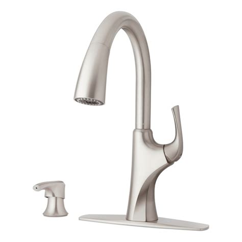 Pfister Rancho Stainless Steel Single Handle High Arc Kitchen Faucet