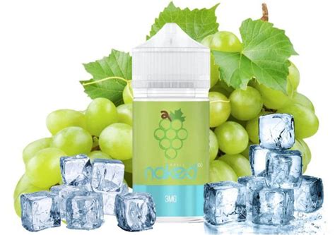 LÍQUIDO BASIC GRAPE ICE NAKED Top Vape Brasil