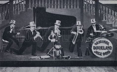 The Original Dixieland Jazz Band Stock Image Look And Learn