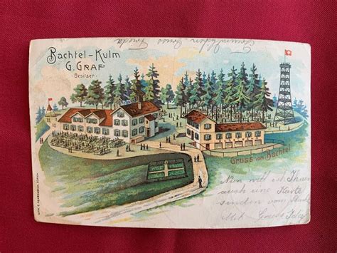 Postkarte Gruss Vom Bachtel Von 1921 Kaufen Auf Ricardo