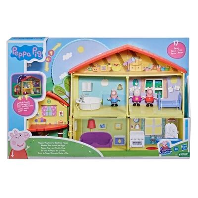 Peppa Pig Peppa's Playtime To Bedtime House Playset : Target