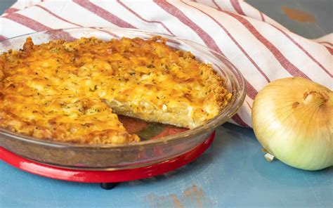 This Baked Sweet Onion Pie Is A Classic Southern Recipe Made With