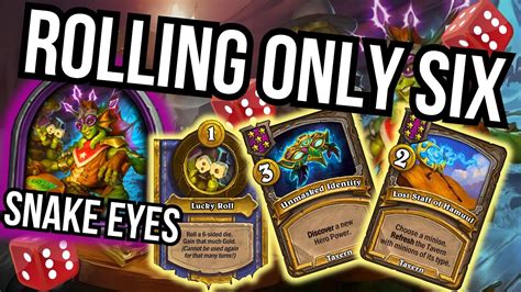 New Hero Snake Eyes Tavern Spells Hearthstone Battlegrounds Youtube